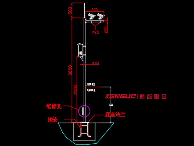 监控立杆