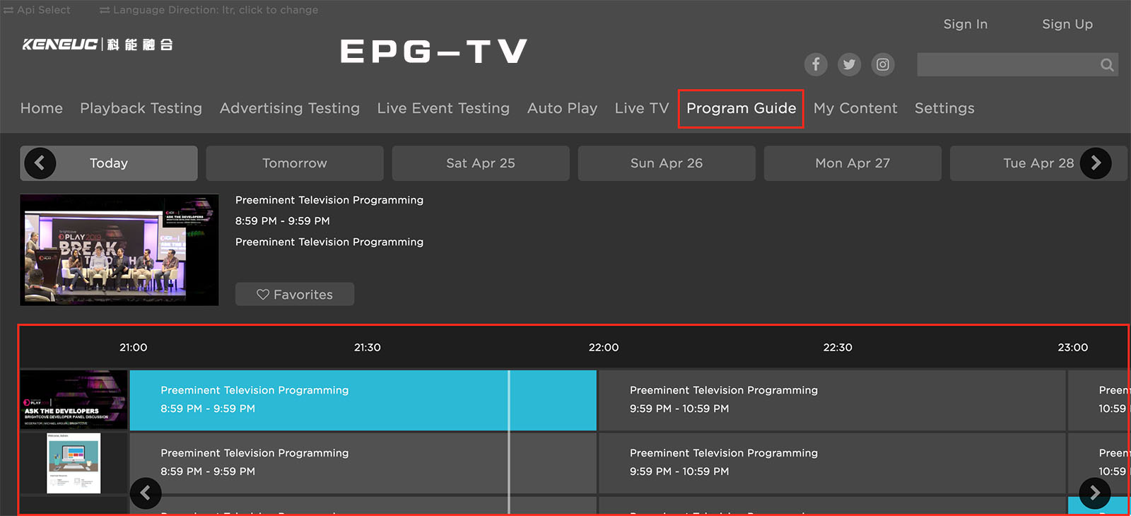 EPG